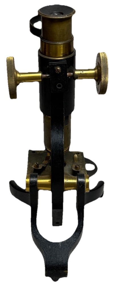 Vintage Brass and Iron Field Microscope