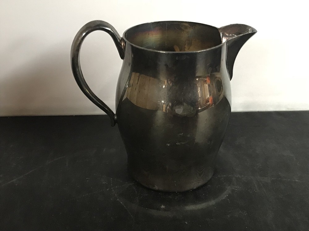 Custom Nickel and Silver Plate Tea Set