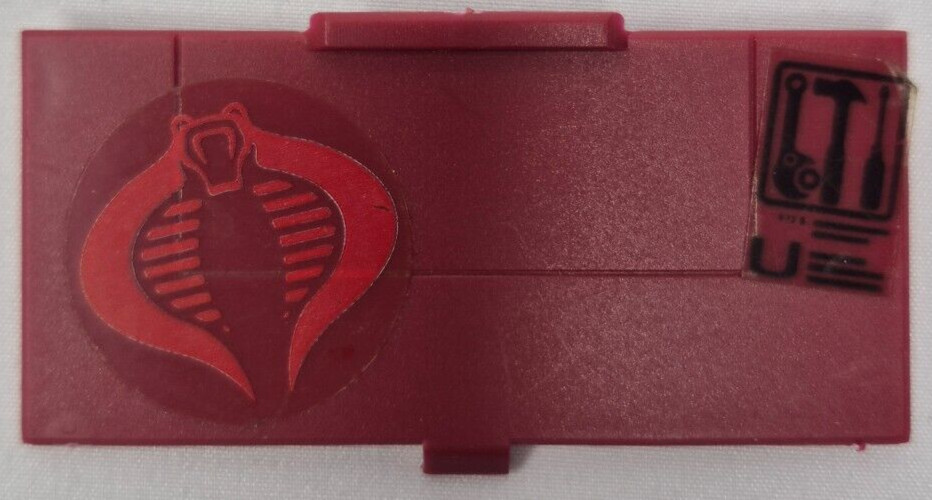 1990 Hasbro GI Joe Replacement Part-Cobra Rage Engine Side Hatch