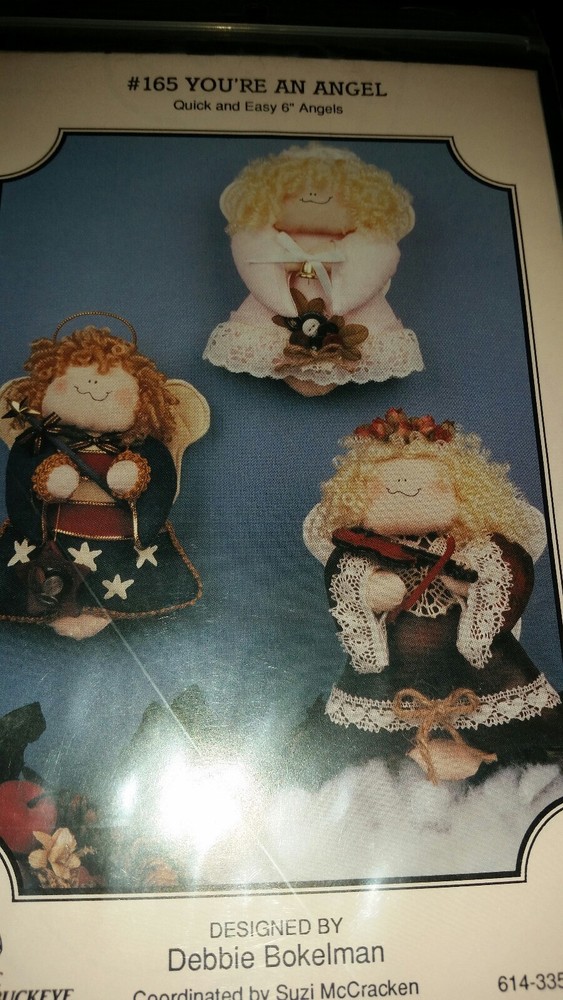 Craft Pattern You're An Angel Quick and Easy 6" Angles