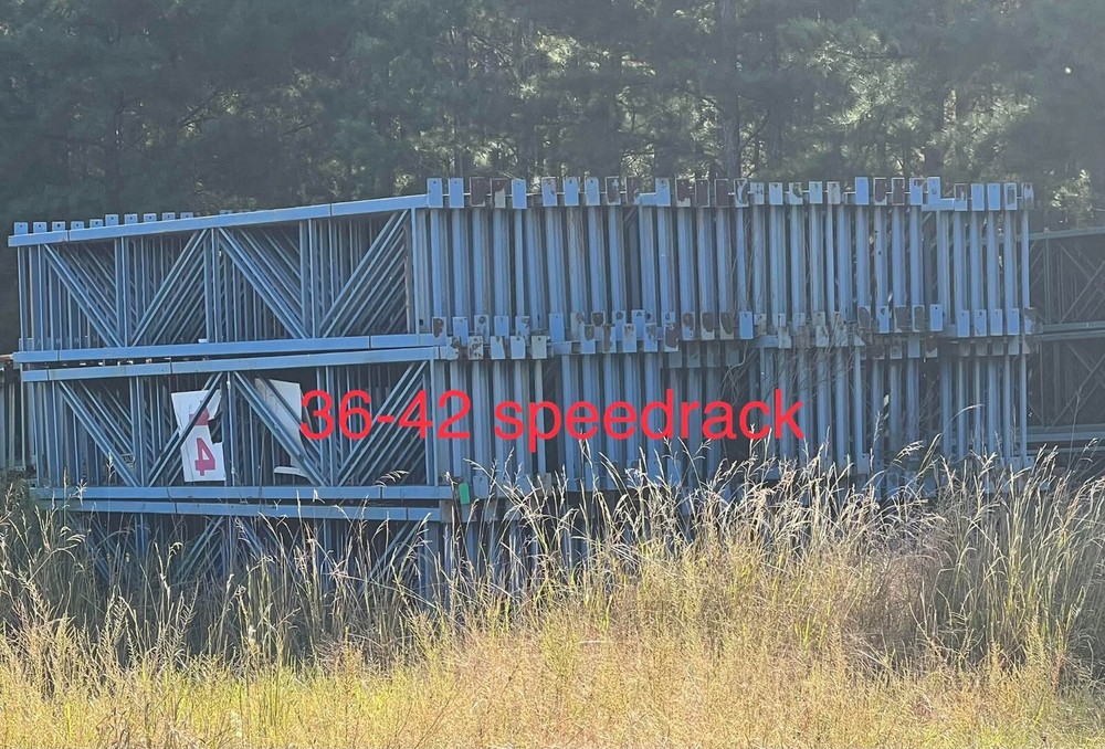 Used 36"x20' Speedrack Pallet Racking Uprights