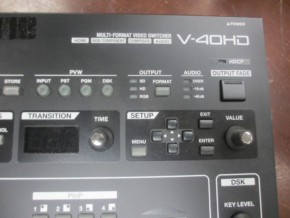 Roland V-40HD Multi-Format Video Switcher