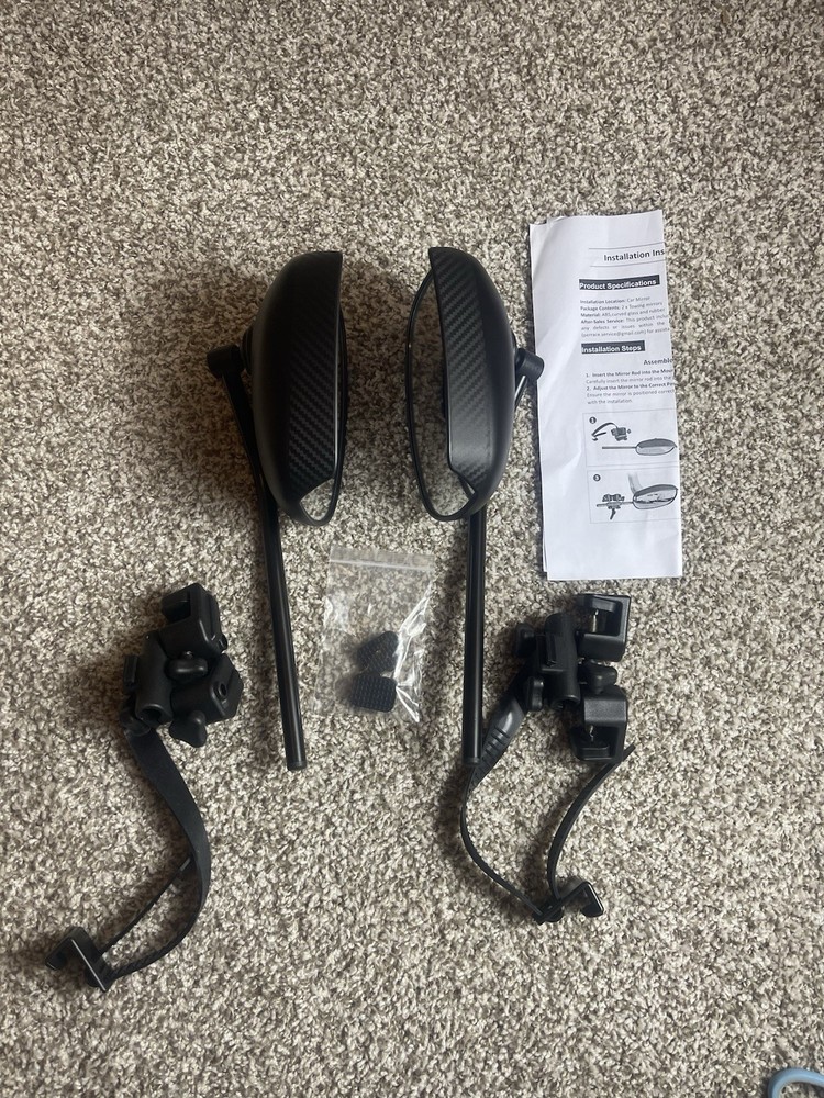Universal Clip on Towing Mirrors Extensions for Towing, Side Mirror Extender