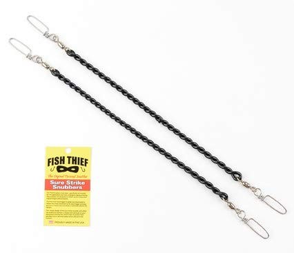 Downrigger Snubber Twin Pack, Black