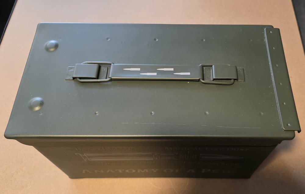 Custom Laser Engraved 50 Cal Ammo Can