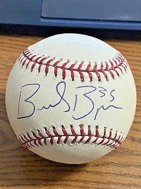 BRAD BERGESEN SIGNED AUTOGRAPHED OML BASEBALL!  Orioles, Diamondbacks!