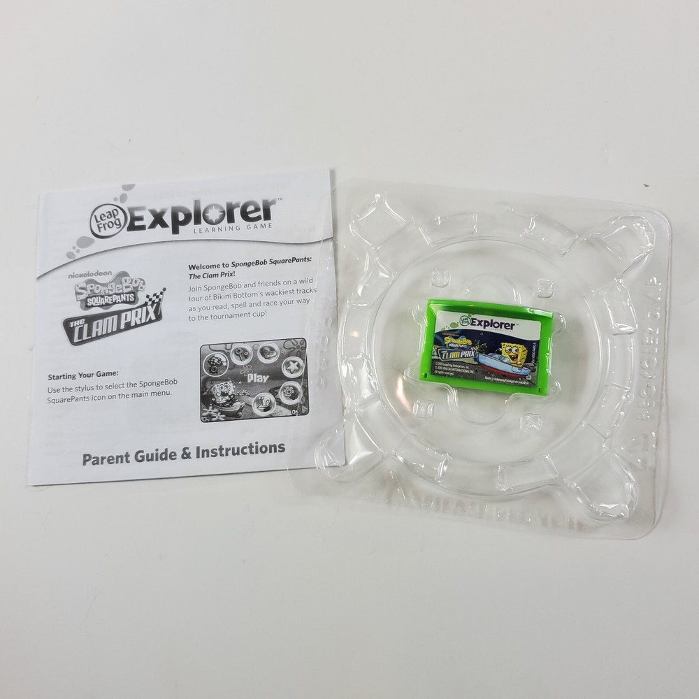 LeapFrog LeapPad Explorer Learning: SpongeBob Clam Prix
