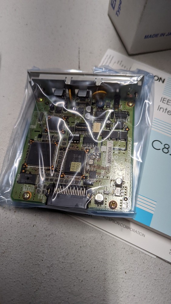 New Old Stock Sealed Epson Type-B IEEE 1394 Interface Card