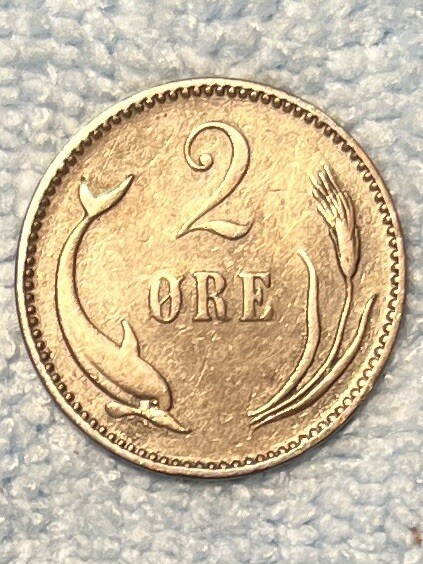 Denmark - 2 Ore 1889