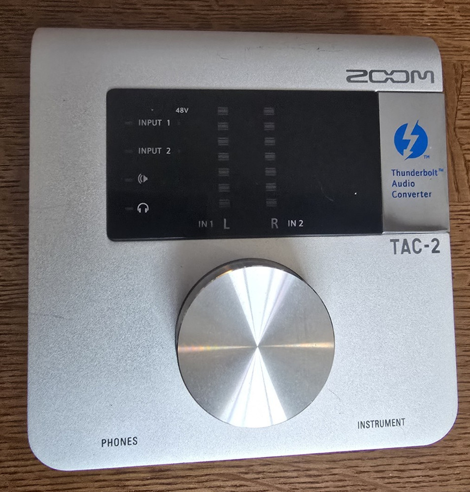 Zoom Tac 2 2-Channel Thunderbolt 2 Audio Converter/Interface