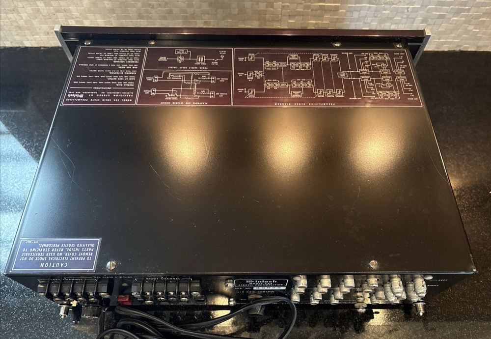 McIntosh C24 Solid State Stereo Preamplifier perfect working condition