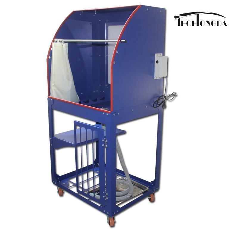 Vertical Type Screen Printing Washout Tank with Backlighting&Wheels Quick Clean