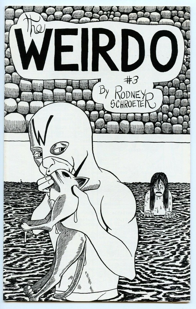 The Weirdo (3 issues); Bat Comix (2 issues) by Rodney Schroeter
