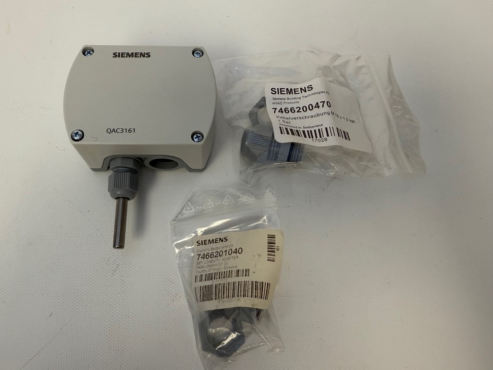 SIEMENS QAC3161 OUTSIDE ROOM TEMPERATURE SENSOR NEW OPEN BOX