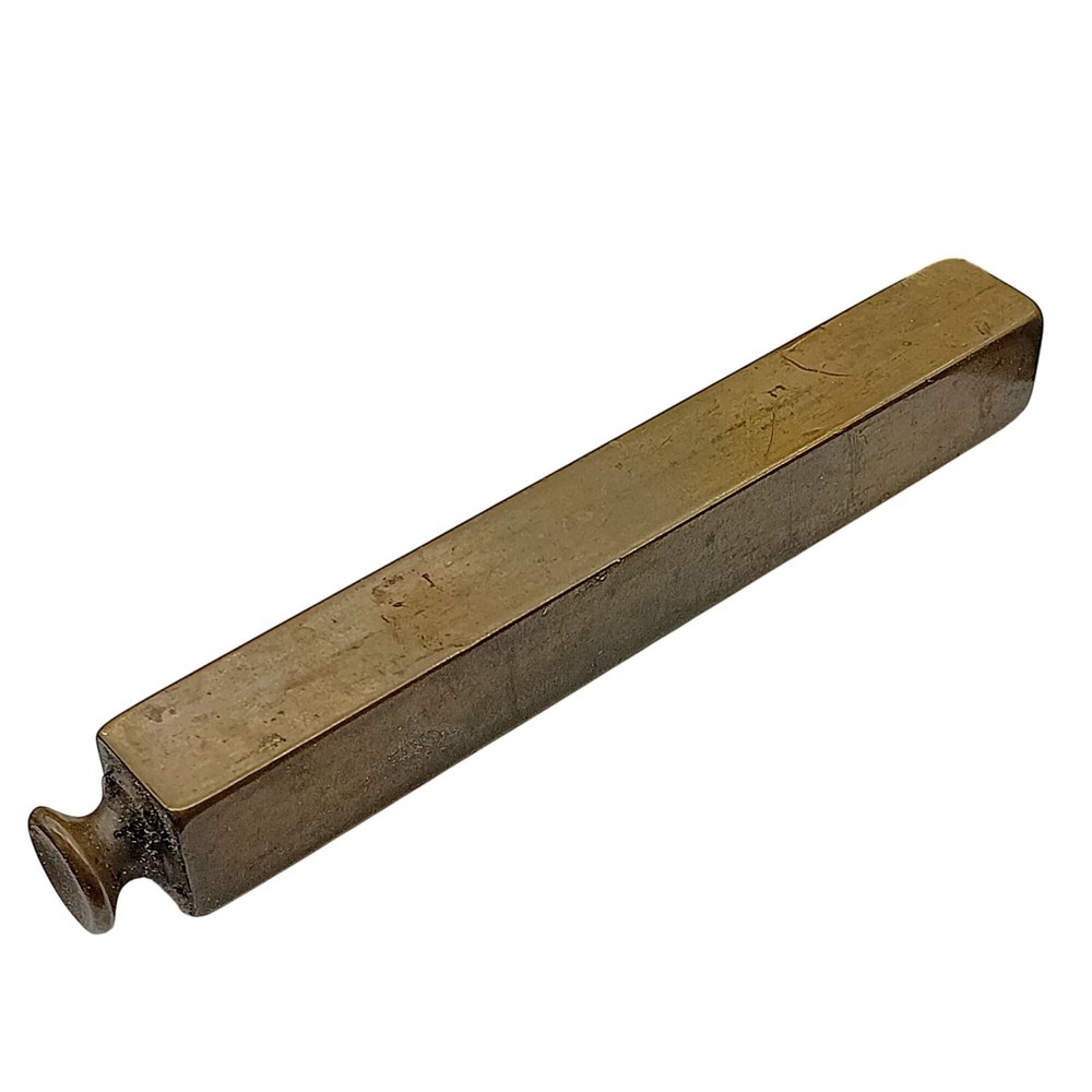 Antique Sighting Level Surveyor Tool Brass Square