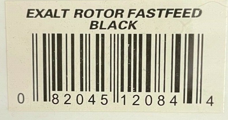NEW Exalt Rotor Fast Feed - Black