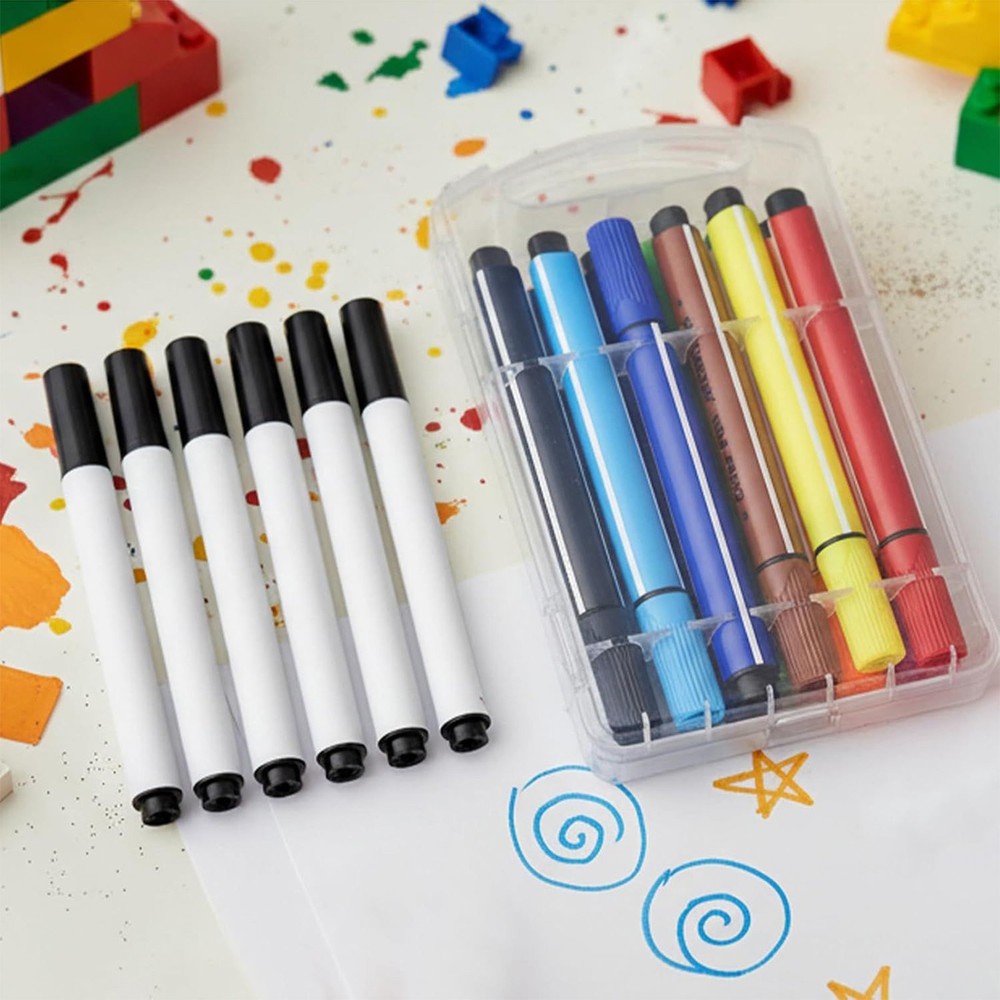 Drawing Robot Pen 18-Pieces Smooth Writing Paint Tools Educational