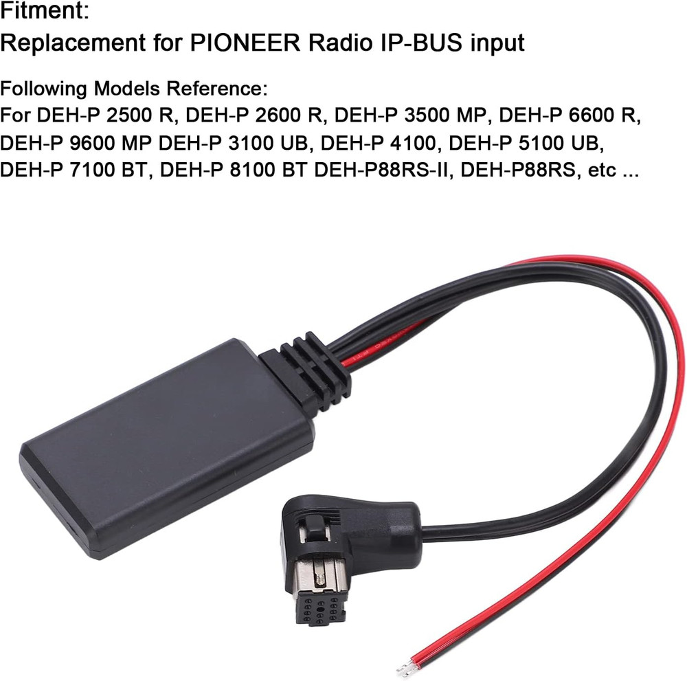Bluetooth 5.0 Adapter, Car Bluetooth Audio Receiver Replacement for Pioneer Radi