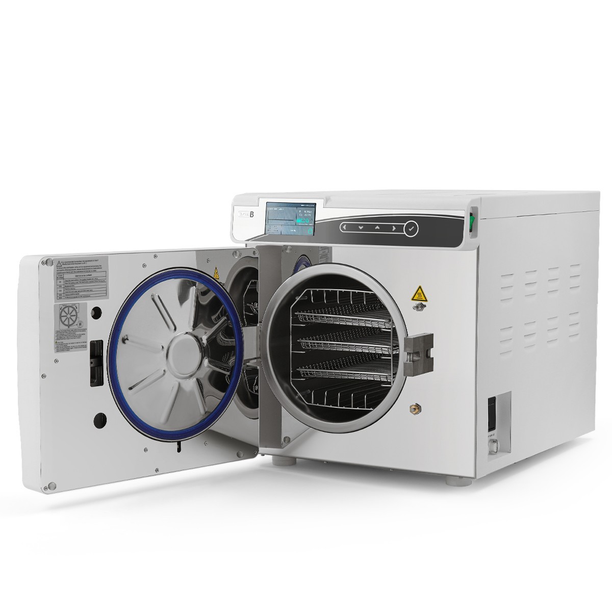 22L 17L Dental Medical Autoclave Steam Sterilizer Class B with Printer /Lab Cart