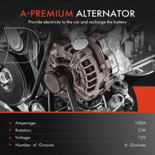 Alternator Compatible with Mini Cooper 2007 2008 2009 2010 2011 2012 2013