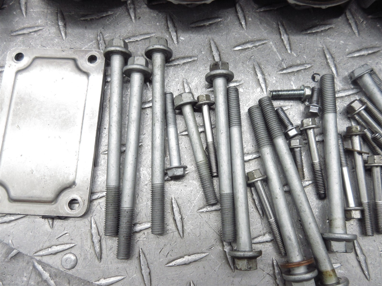 2011 11-15 Kawasaki ZX10R ZX1000 ZX1000D ZX10 Crankcase Engine Block Piston Lot