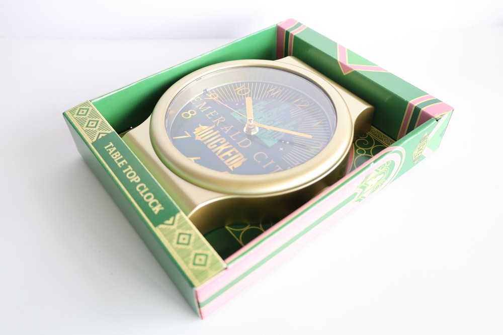 Wicked Emerald City Table Top Clock New Gift Idea