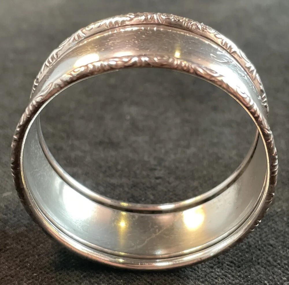 Birks Sterling Silver Napkin Ring Name Engraved “Joan”