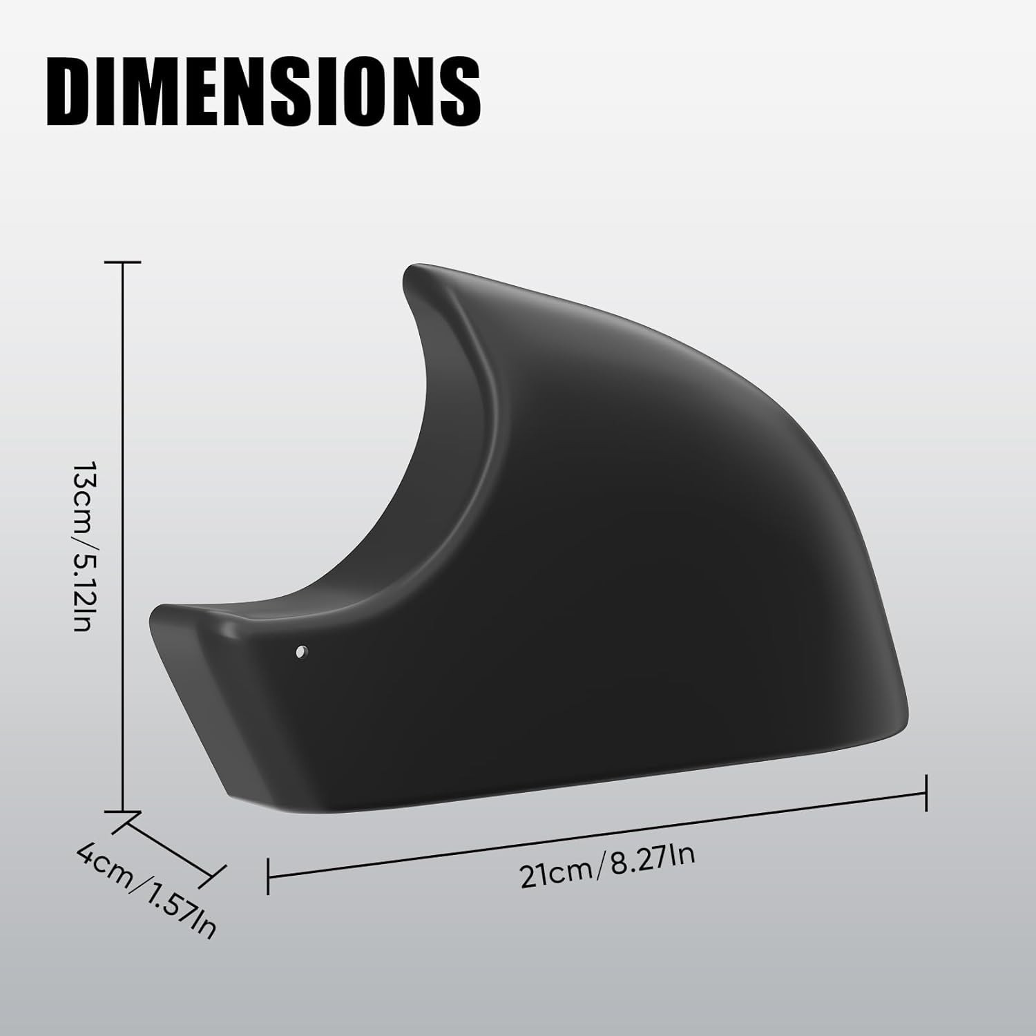 Tesla Model Y Right Mirror Bottom Cover Passenger Side Rearview Lower Base Trim