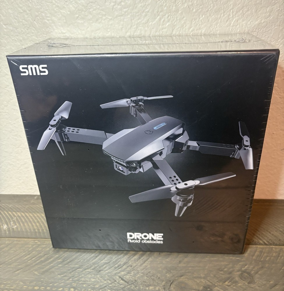 Myshle SMS Drone Foldable Drones with 4K HD Camera Avoid Obstacles NEW SEALED