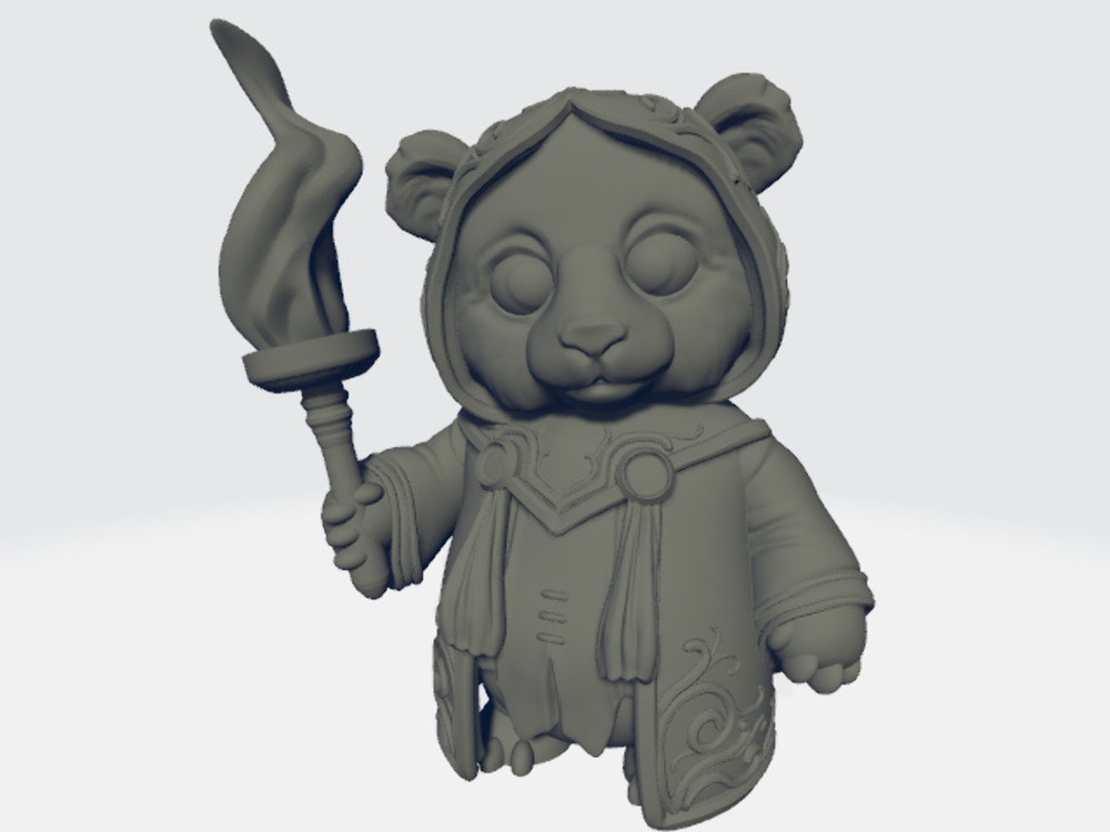 Seahorse 3D - Panda Mage