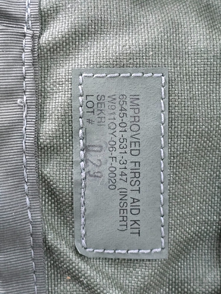USGI ACU Molle II IFAK (Improved First Aid Pouch) w/Insert, Grade A
