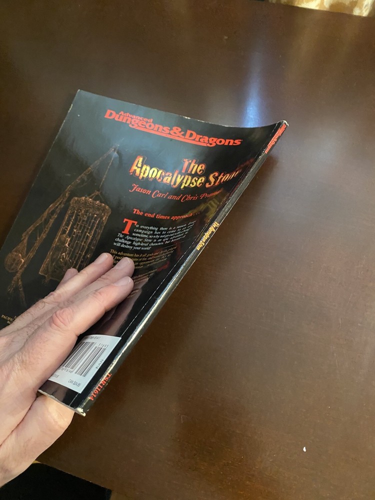 AD&D TSR Adventure Module “Apocolypse Stone”