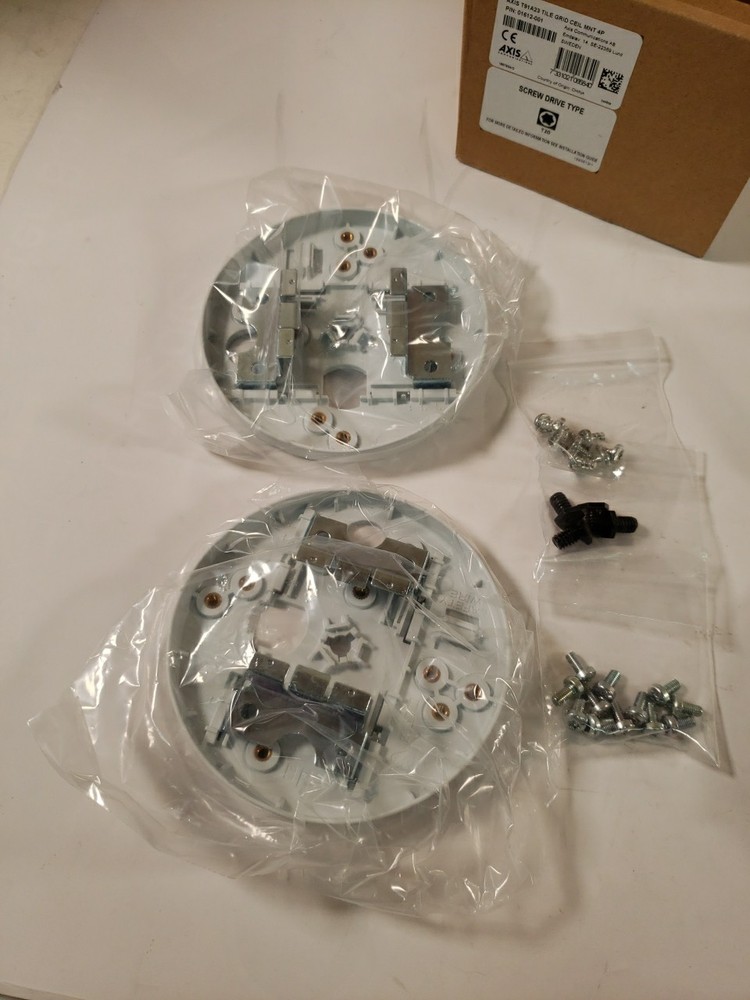 Axis T91A23 0162-001 4-Pack Tile Grid Camera Ceiling Mount