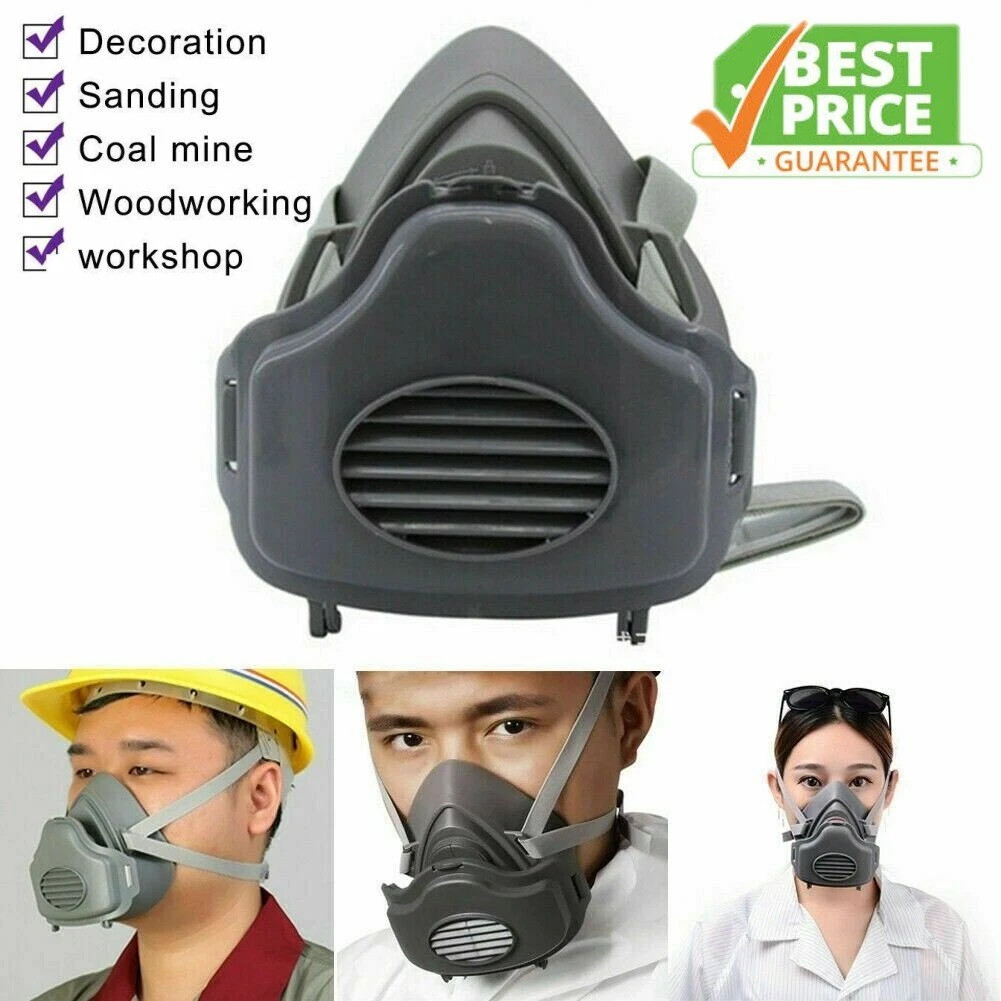 Premium Dust Respirator Mask with 10 Replaceable Filters for Industrial Protect
