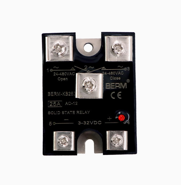 SSR BERM-KB25DA/KB40DA Single Phase Solid State Relay DC Control AC 1 NO 1 NC
