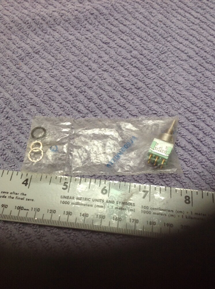 Alcoswitch MPE 206R Momentary Switch