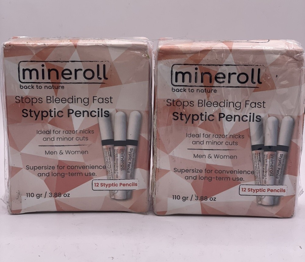 Mineroll 12 Stypic Pencils 3.88oz