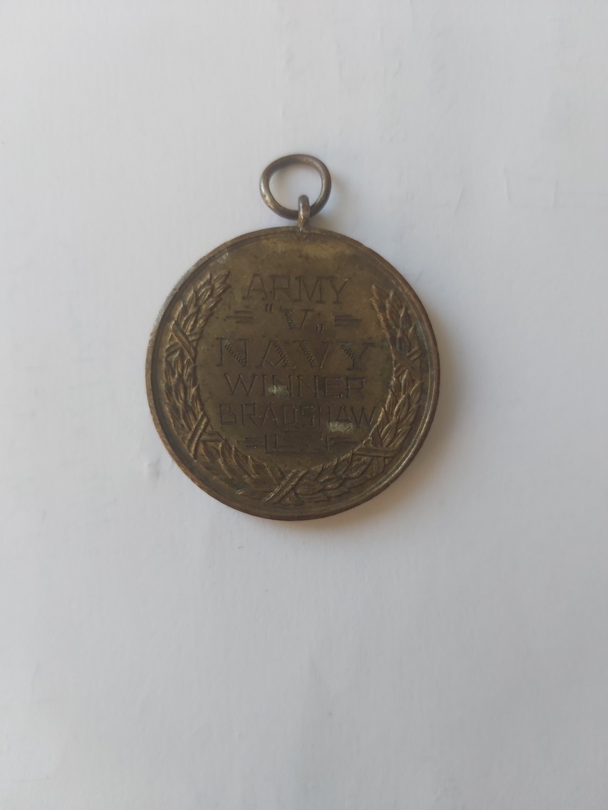 Vintage BRITISH ARMY v NAVY Boxing Winners MEDAL Pugilist