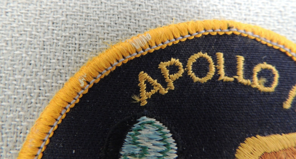 APOLLO 11 Eagle Has Landed 3" SPACE PATCH Unused with flaws