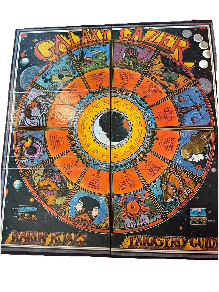 Galaxy Gazer Self-Discovery Psychic-Feedback Second Printing Complete Game