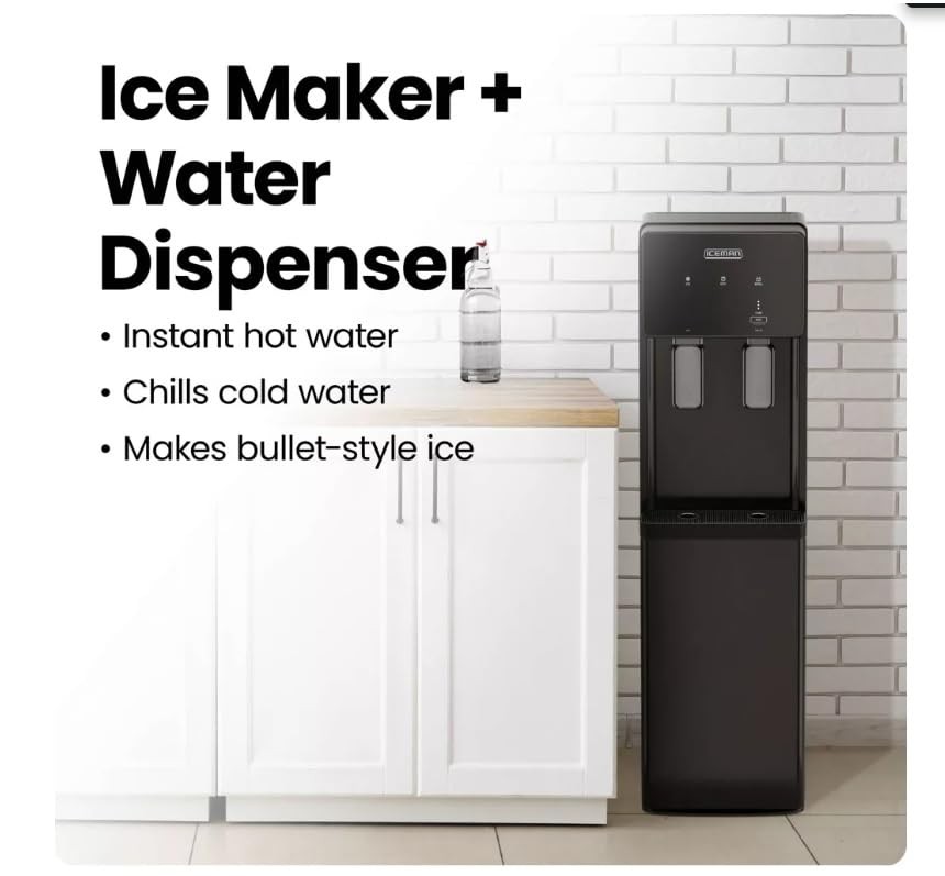 Bottom-Loading Water Dispenser & Ice Maker