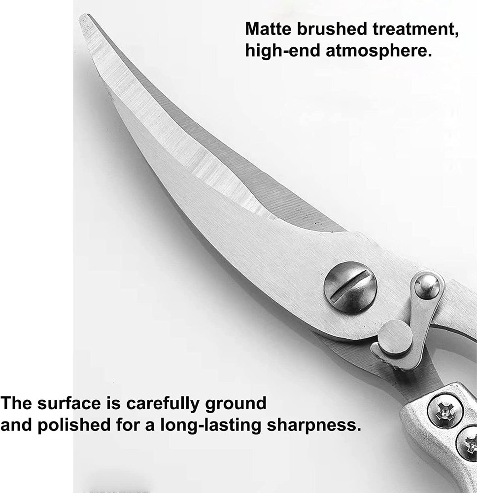 Kitchen Scissors Shears Multi-Purpose Stainless Steel Ultra Sharp Chicken Bone