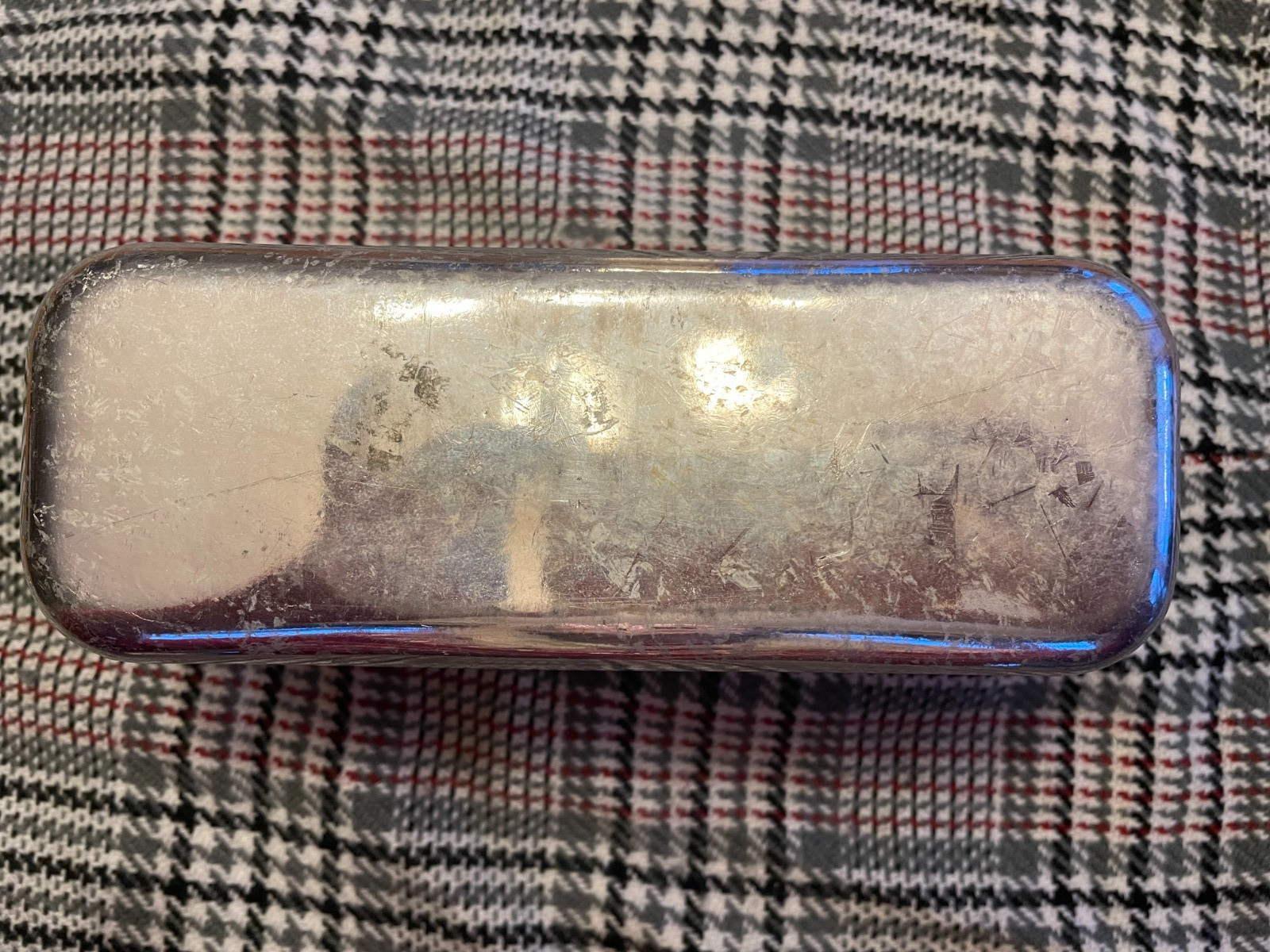 Original WWI Model of 1916 Bacon Tin Can Ration Meat Tin AEF US Army Pristine!