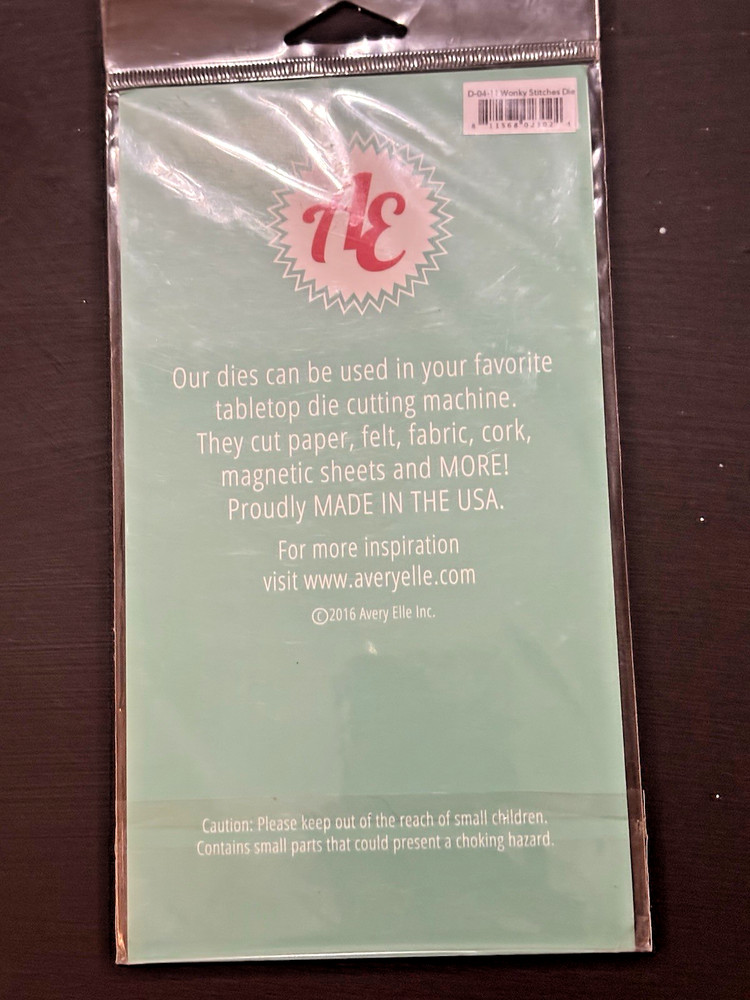 Elle-Ments Avery Elle WONKY STITCHES Cutting Dies