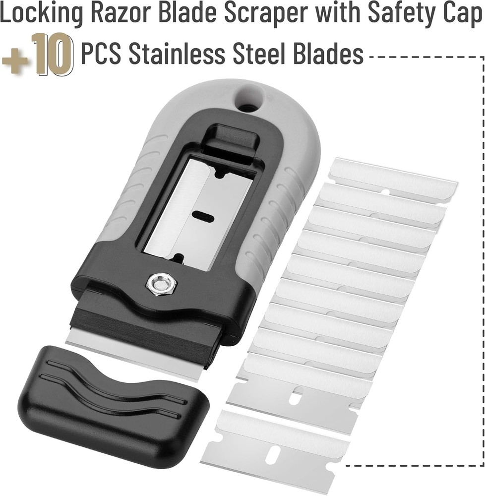 Razor Scraper Tool with Extra Blades