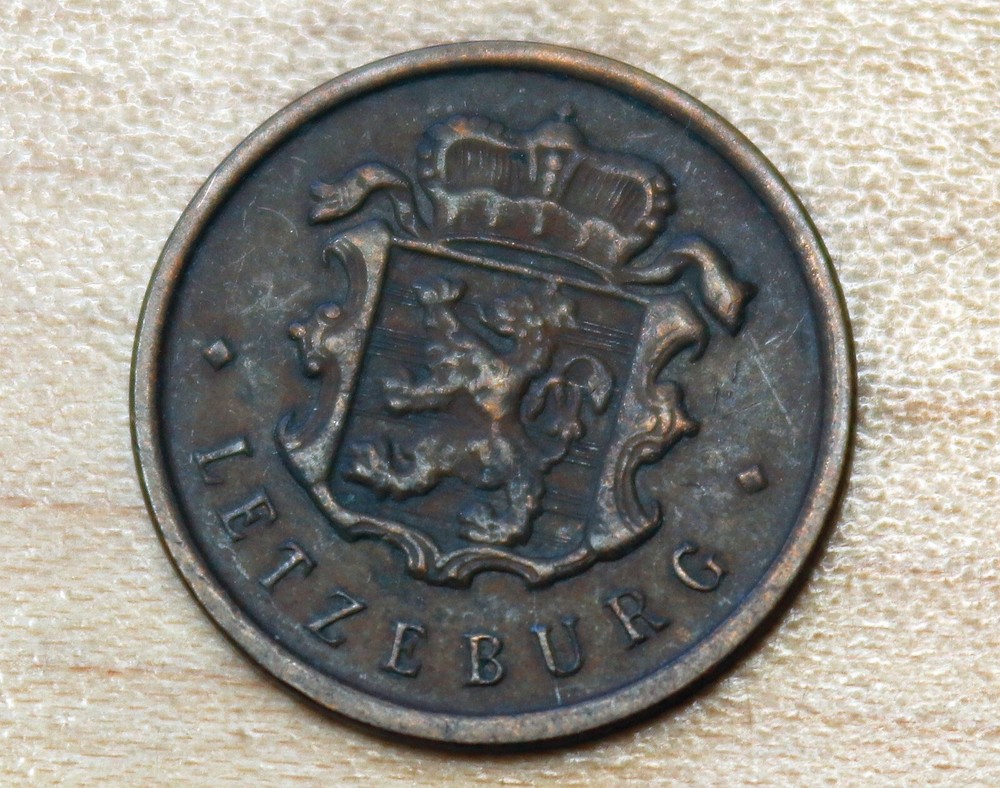 1946 Luxembourg 25 Centimes