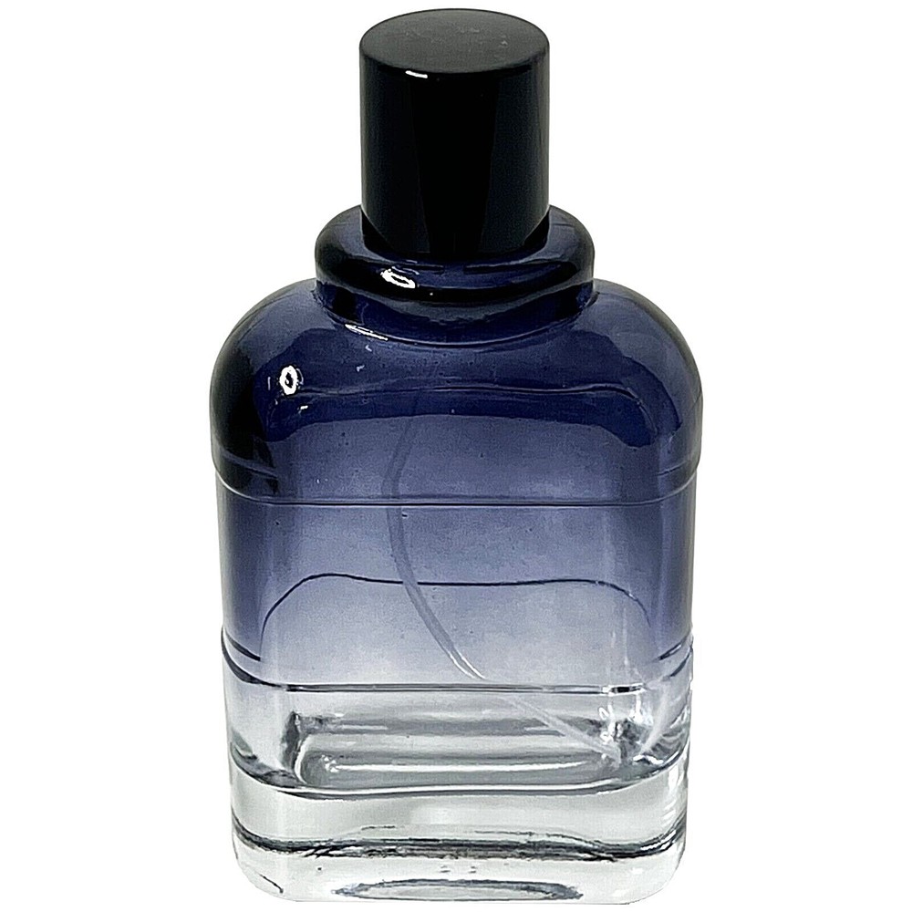 100ml 3.4oz clear gradient colored glass spray empty perfume bottles decant
