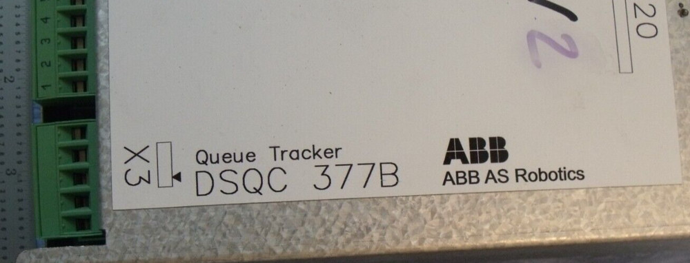 ABB 3HNE 01586-1/17 DSQC 377B Queue Tracker Module