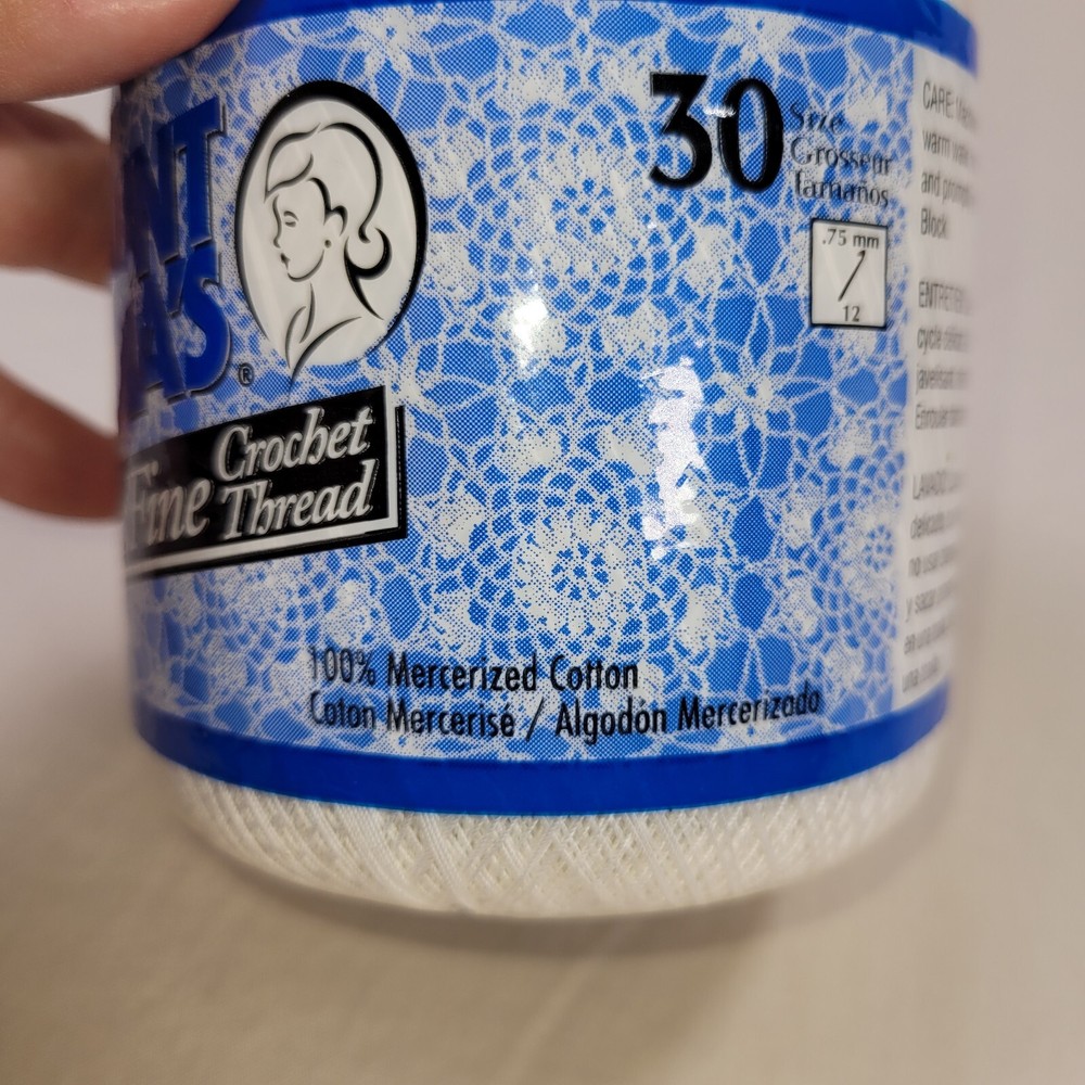 crochet thread lot