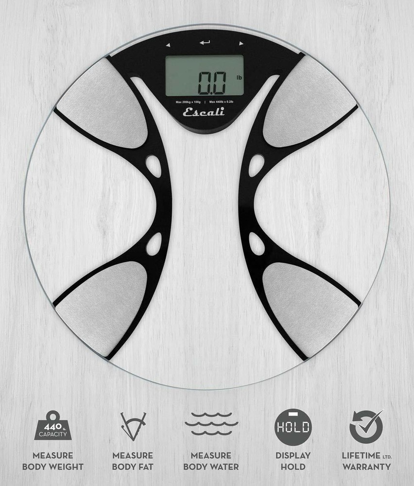 Escali Ultra Slim Body Composition Scale BFBW180